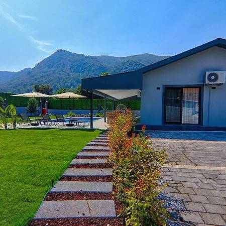 Villa Luxury Detached With Large Garden And Private Pool In Goecek Inlice Fethiye