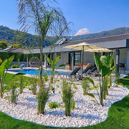 Villa Luxury Detached With Large Garden And Private Pool In Goecek Inlice Fethiye