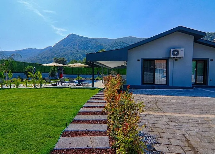 Villa Luxury Detached With Large Garden And Private Pool In Goecek Inlice Fethiye