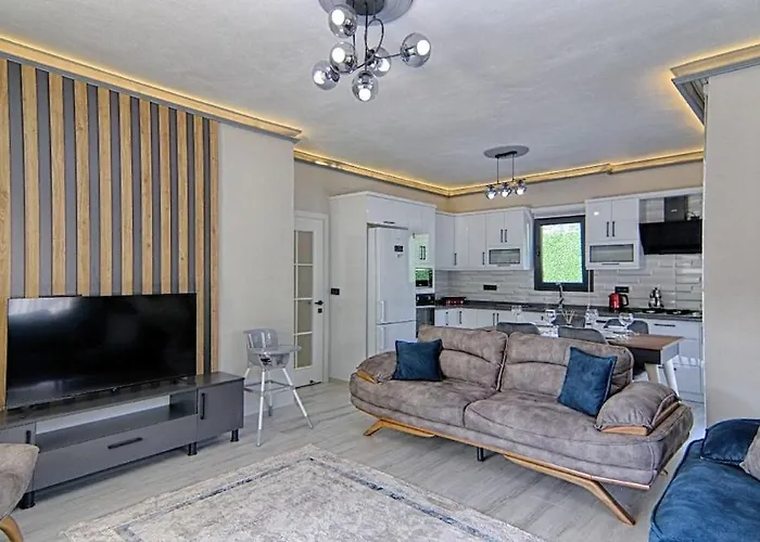 Luxury Detached With Large Garden And Private Pool In Goecek Inlice Villa Fethiye