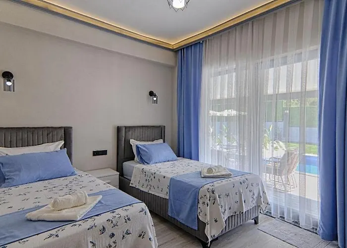 Villa Luxury Detached With Large Garden And Private Pool In Goecek Inlice Fethiye